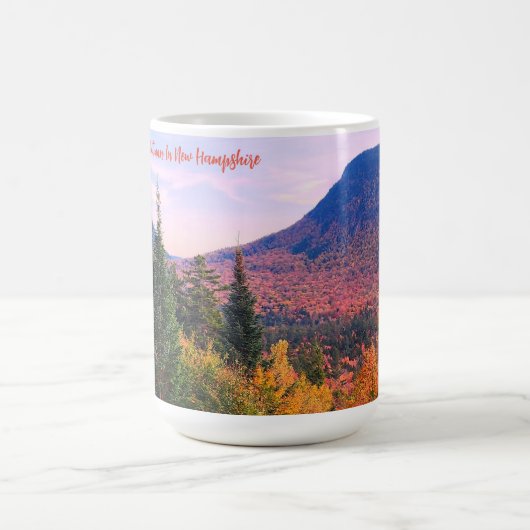 Prachtige herfst in New Hampshire Koffiemok (Center)