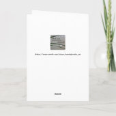 Prachtige herfst kaart (Achterkant)