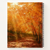 Prachtige herfst notitieboek (Achterkant)