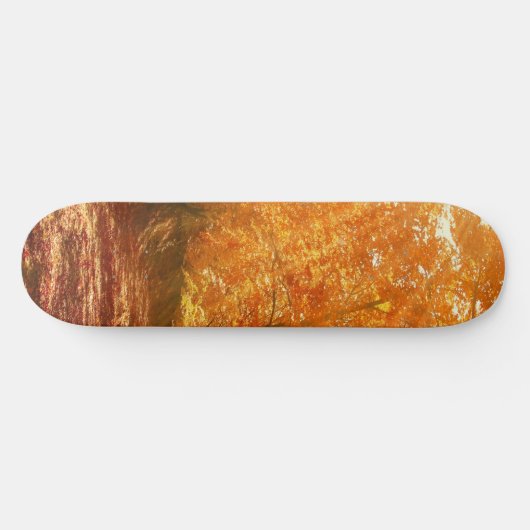 Prachtige herfst persoonlijk skateboard (Horizontaal)