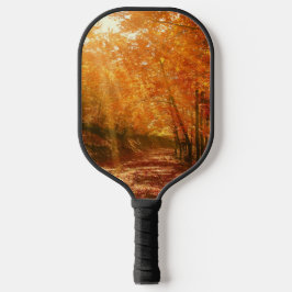 Prachtige herfst pickleball paddle