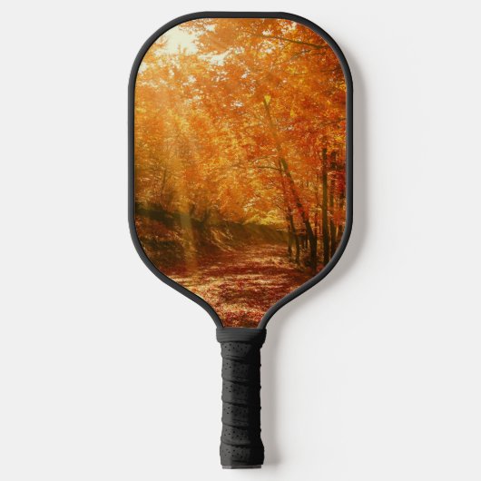 Prachtige herfst pickleball paddle (Voorkant)