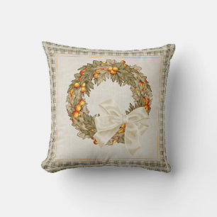 Prachtige Herfst Seizoen Wreatdesign Sierkussen 2