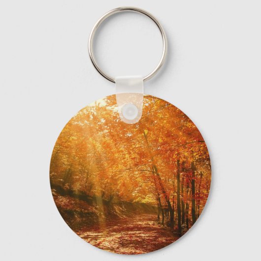 Prachtige herfst sleutelhanger (Voorkant)