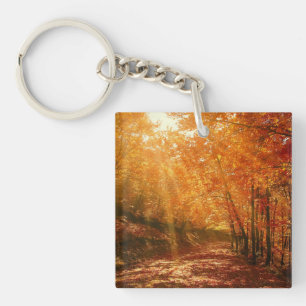 Prachtige herfst sleutelhanger