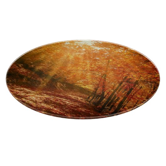 Prachtige herfst snijplank (Hoek)