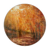 Prachtige herfst snijplank (Voorkant)