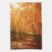 Prachtige herfst theedoek (Verticaal)