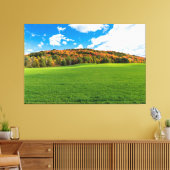 Prachtige herfst Uitzicht Canvas afdrukken (Insitu (Woonkamer))