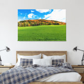 Prachtige herfst Uitzicht Canvas afdrukken (Insitu (Slaapkamer))