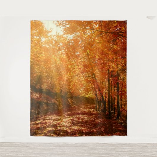 Prachtige herfst wandkleed (Voorkant)