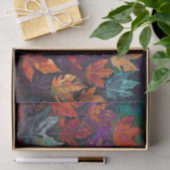 Prachtige herfstbladeren, kleurrijk Herfst ontwerp Tissuepapier (Geschenk)