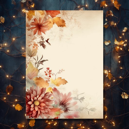 Prachtige herfstbloemen Herfst bloemenbruiloft Save The Date