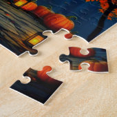 Prachtige herfstscène legpuzzel (Zijkant)