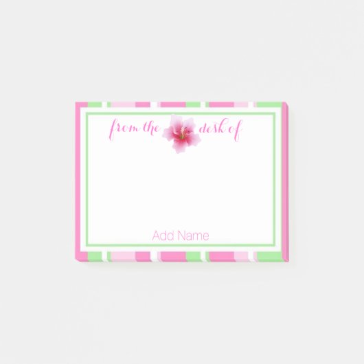 Prachtige Hibiscus Post-It Note (Voorkant)