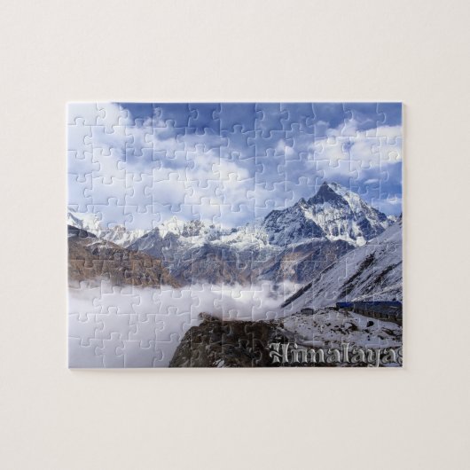 Prachtige Himalagebergte - Mount Everest Peak Legpuzzel (Horizontaal)