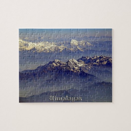 Prachtige Himalagebergte - Mount Everest Peak Legpuzzel (Horizontaal)