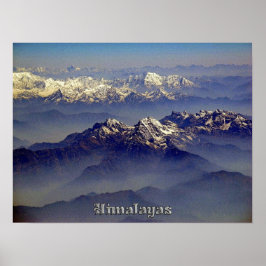 Prachtige Himalagebergte - Mount Everest Peak Poster