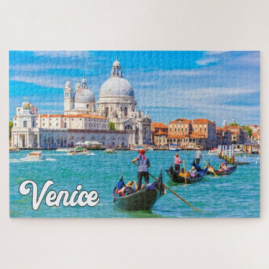 Prachtige historische stad Venetië, Italië Legpuzzel (Horizontaal)