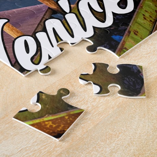 Prachtige historische stad Venetië, Italië Legpuzzel (Zijkant)