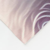 Prachtige hond en Roos Collectie Fleece Deken (Hoek)