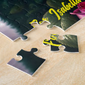 Prachtige hond en Roos Collectie Legpuzzel (Zijkant)