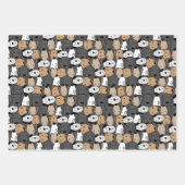 Prachtige Honden Parade Inpakpapier Vel (Voorkant 3)
