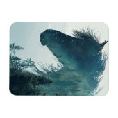 Prachtige Horse Forest Landscape Magnet Magneet (Horizontaal)