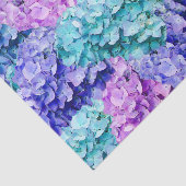 Prachtige hortensia bloemen tissuepapier (Detail)