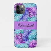 Prachtige hortensia bloesems, personaliseerbaar Case-Mate iPhone case (Achterkant)