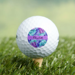 Prachtige hortensia bloesems, personaliseerbaar golfballen