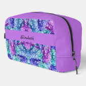 Prachtige hortensia bloesems, personaliseerbaar toilettasje (Rechterhoek)