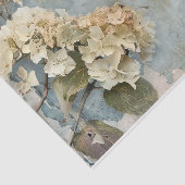 Prachtige Hortensia Gift Wrap Tissue Paper Tissuepapier (Detail)