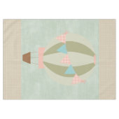 Prachtige Hot Air ballon neutraal Baby shower Tafelkleed (Voorkant (Horizontaal))