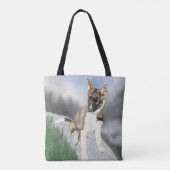 Prachtige Husky Puppy Tote Bag (Achterkant)