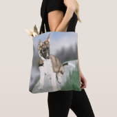Prachtige Husky Puppy Tote Bag (Dichtbij)