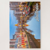 Prachtige iconische stad Amsterdam, Nederland Legpuzzel (Verticaal)