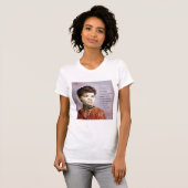 Prachtige Ida B Wells Waterverf Portret Womens T-shirt (Voorkant volledig)