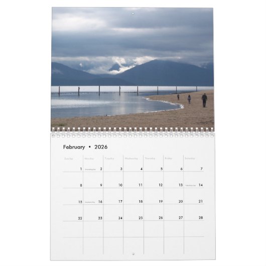 Prachtige Idaho Schilderachtig fotografie Kalender (Feb 2026)