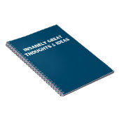 Prachtige ideeën en ideeën notitieboek (Rechterzijde)