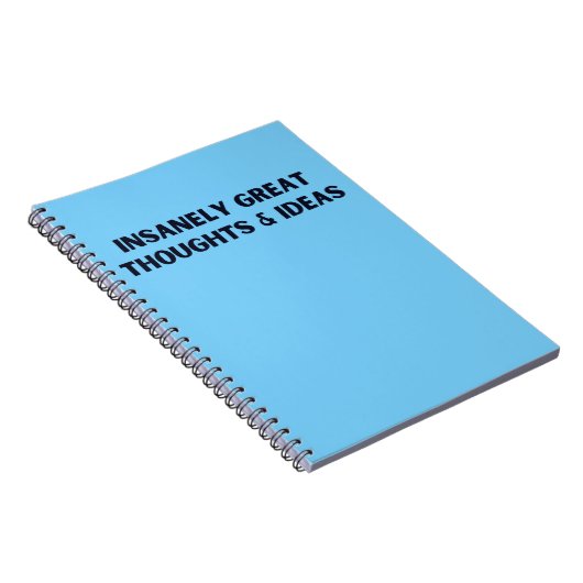 Prachtige ideeën en ideeën notitieboek (Rechterzijde)