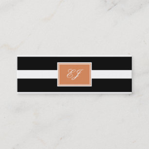 Prachtige Initialen Skinny Calling Cards Contactkaartje