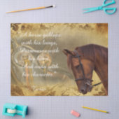 Prachtige Inspirerend prijsopgave voor paarden Tissuepapier (Craft)