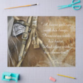 Prachtige Inspirerend prijsopgave voor paarden Tissuepapier (Craft)