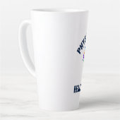 Prachtige Inspirerend verwerkingsofferte Latte Mok (Linkerhoek)