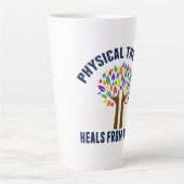 Prachtige Inspirerend verwerkingsofferte Latte Mok (Voorkant)