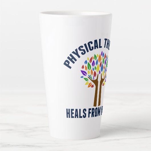 Prachtige Inspirerend verwerkingsofferte Latte Mok (Voorkant)