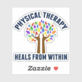 Prachtige Inspirerend verwerkingsofferte Sticker (Vel)