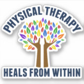 Prachtige Inspirerend verwerkingsofferte Sticker (Voorkant)