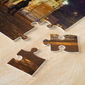 Prachtige Intercession Kathedraal Moskou 's Nachts Legpuzzel (Zijkant)